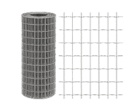 Rolls of drawn steel wire mesh