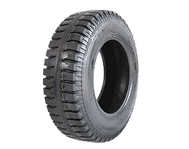 Stack of new passenger and truck radial tyres